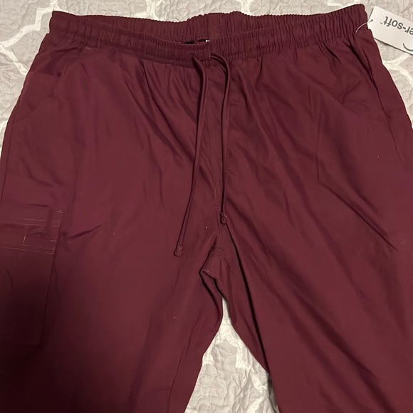 Wine Buttersoft scrub pants size XL. NWT. Never worn. - Picture 1 of 8